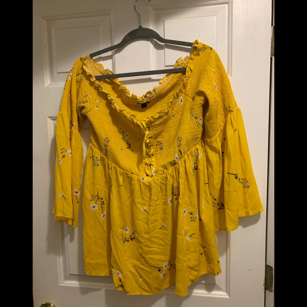 Torrid yellow shirt